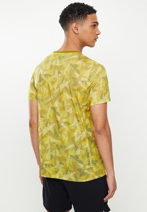 Lyle & Scott - Hiker AOP Tee - Bay Green print