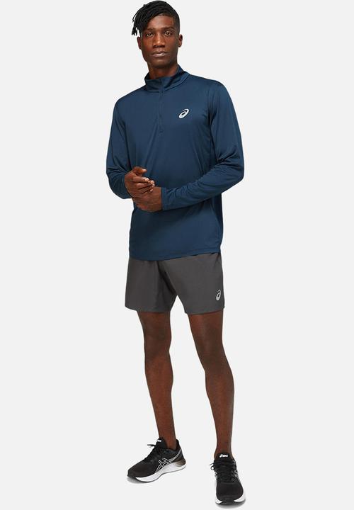 ASICS - Long Sleeve 1/2 zip Top - French Blue
