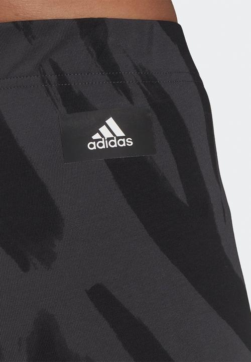 adidas Performance - W fi ff leggings - white, carbon & black