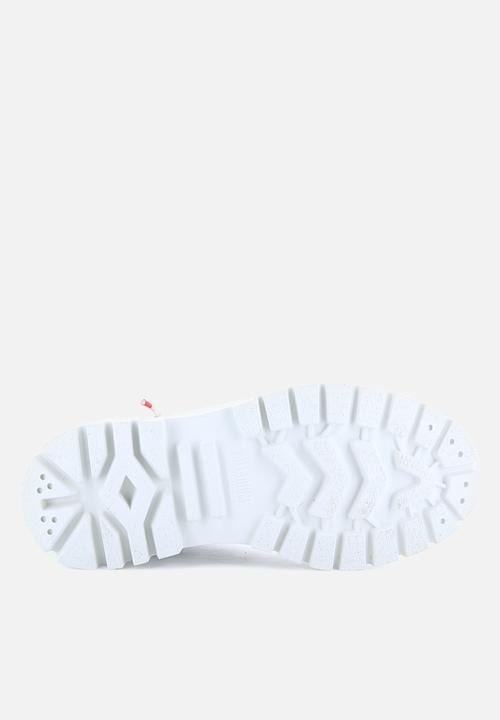 Palladium - Pallashock back zip - star white