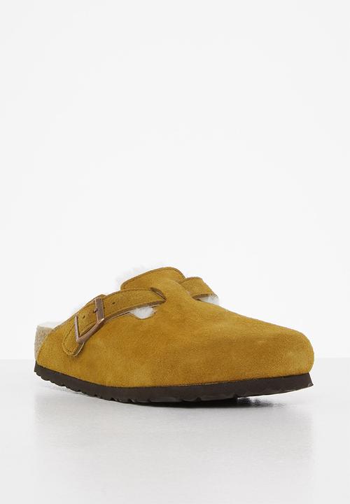 Birkenstock - Boston suede leather regular - mink
