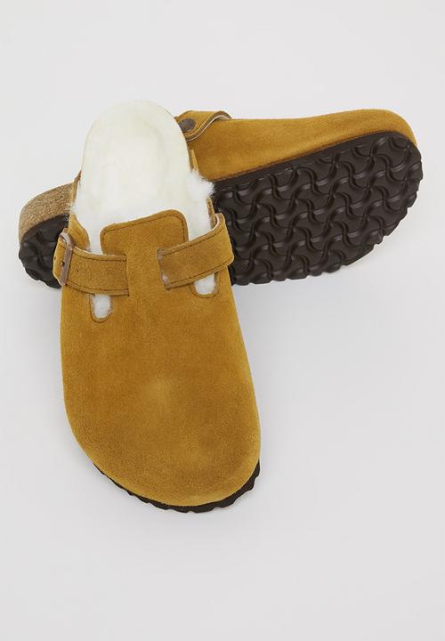 Birkenstock - Boston suede leather regular - mink