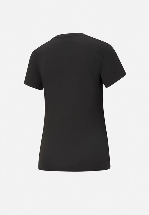 PUMA - Essential logo tee - puma black