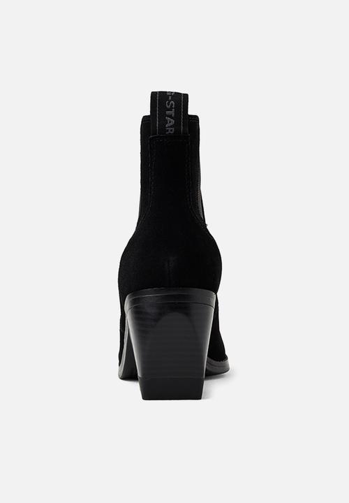 G-STAR - Tacoma suede boot - black