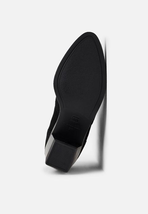 G-STAR - Tacoma suede boot - black
