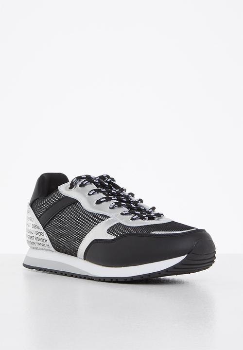 SISSY BOY - Meshed up sneaker - black