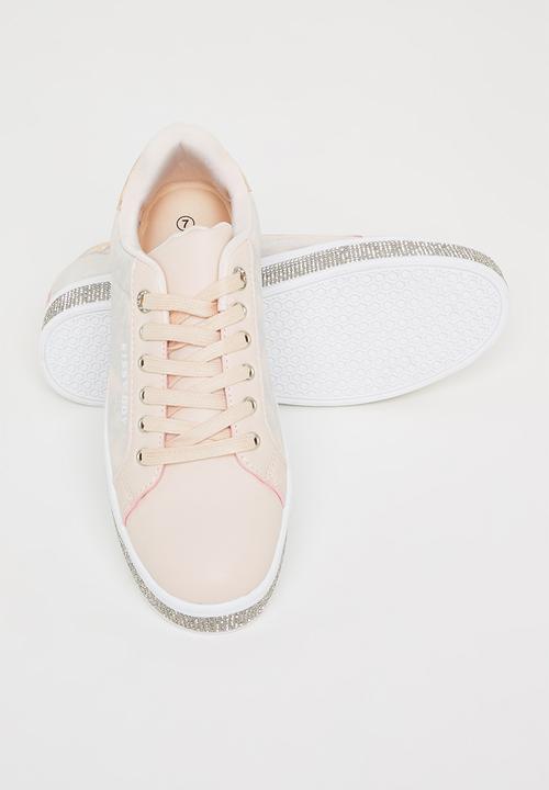 SISSY BOY - Don’t be foiled sneaker - dusty pink & silver