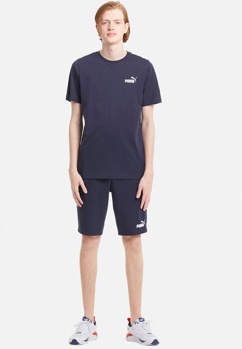 PUMA - Ess small logo tee - peacoat