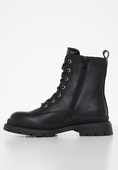 SISSY BOY - Tread brightly boot - black
