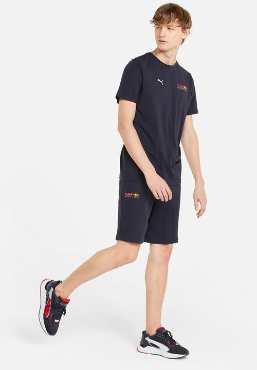PUMA - Red Bull Racing Ess Small Logo Men's Tee- night sky