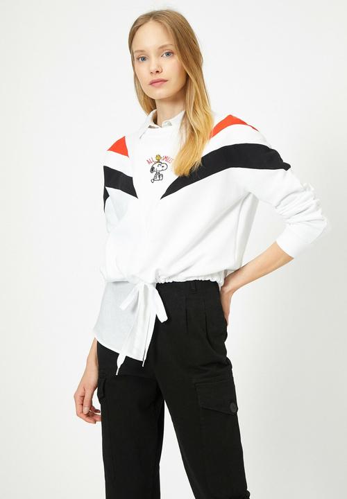 Koton - long sleeve sweatshirt - ecru