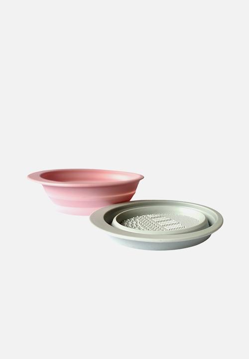 THE NIFTI PRODUCTS COMPANY - Nifti Pop Up Brush Cleaner Bowl - Soft Blush