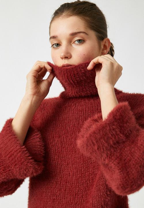 Koton - Turtle neck sweater - tile