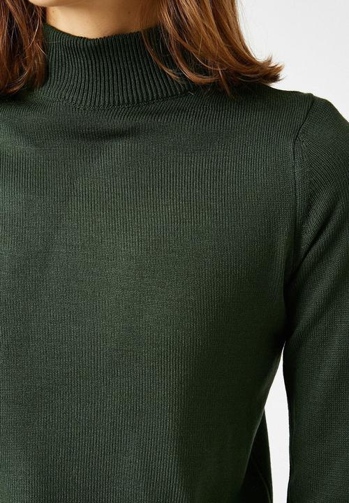 Koton - long sleeve sweater - green