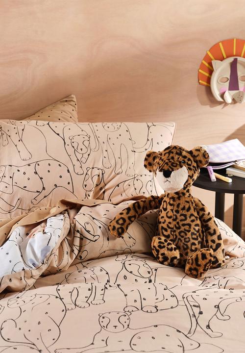 Linen House - Big cats duvet cover set - multi
