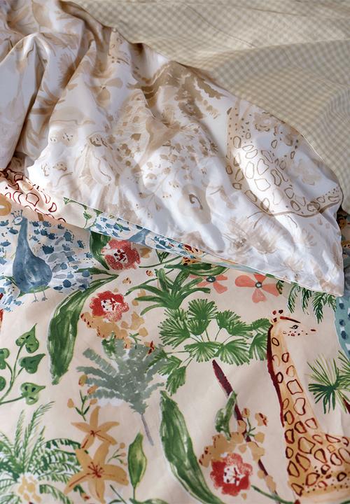 Linen House - Gentle giants duvet cover set - multi