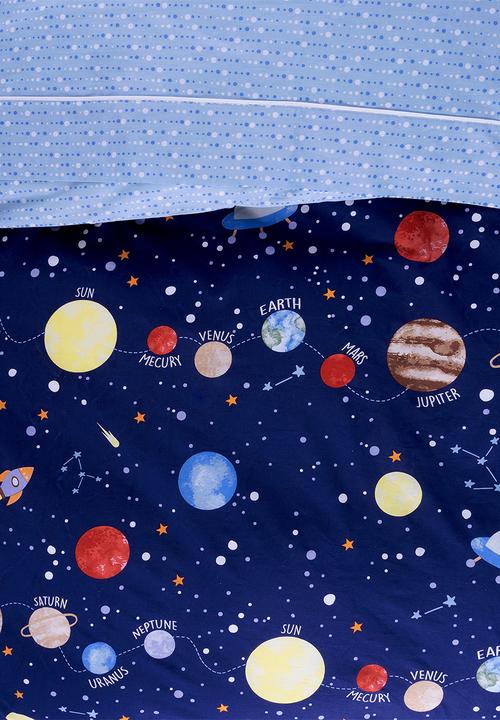 Linen House - Stellar universe duvet cover set - multi