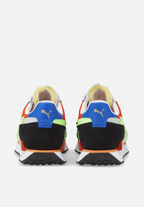 PUMA - Future rider displaced - victoria blue-fizzy lime