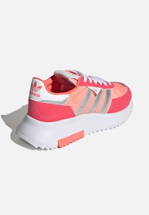 adidas Originals - Retropy f2 j - acid red/silver met./turbo