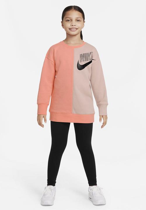 Nike - G nsw bf crew dnc - crimson bliss/pink oxford