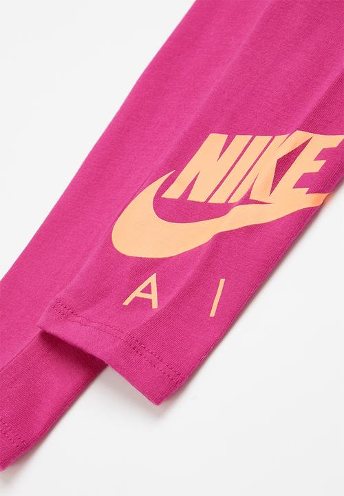 Nike - Nkg nike air legging set - fireberry