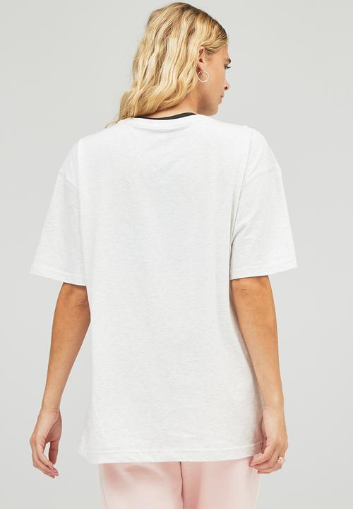New Balance  - NB Essentials Uni-ssentials Tee - Sea Salt heather