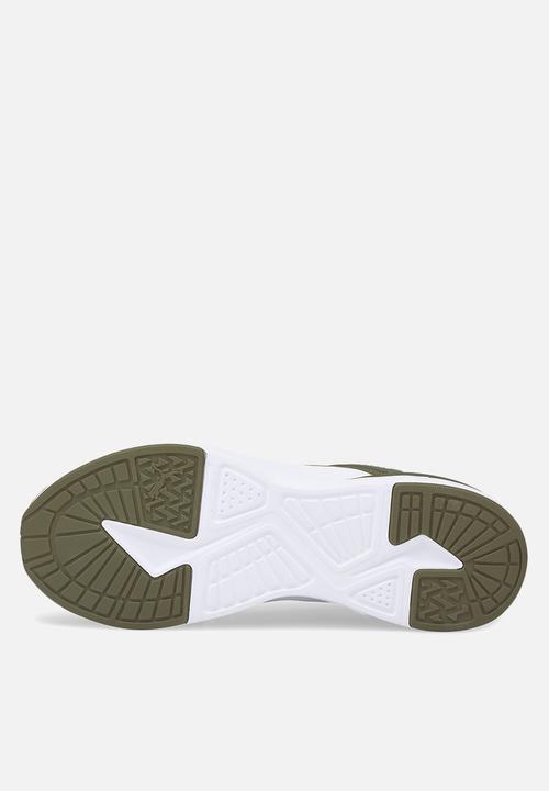 PUMA - Erupter - dark green moss-puma white