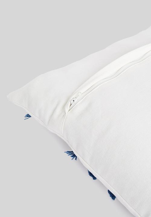 Sixth Floor - Stitch cushion cover - navy
