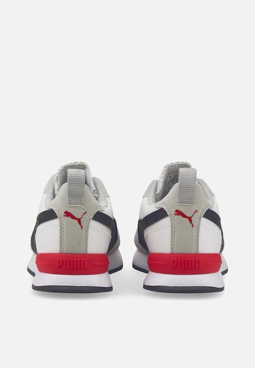 PUMA - Puma r78 junior - puma white-puma black-high risk red