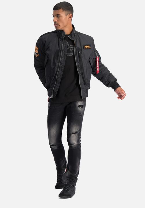 Alpha Industries - Engine jacket - black