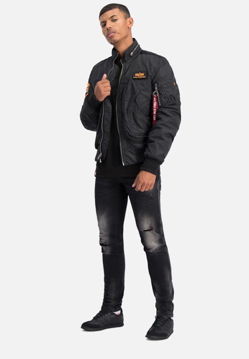Alpha Industries - Engine jacket - black