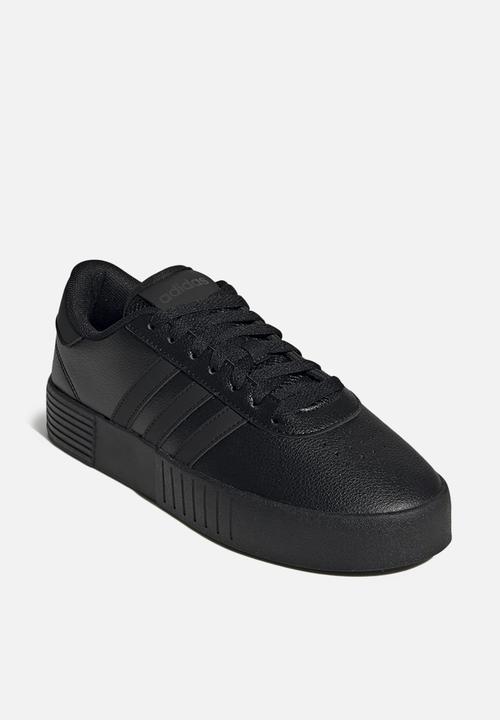 adidas Originals - Court bold - core black/core black/grey six