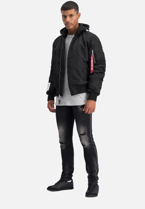 Alpha Industries - Ma-1 zhp - black