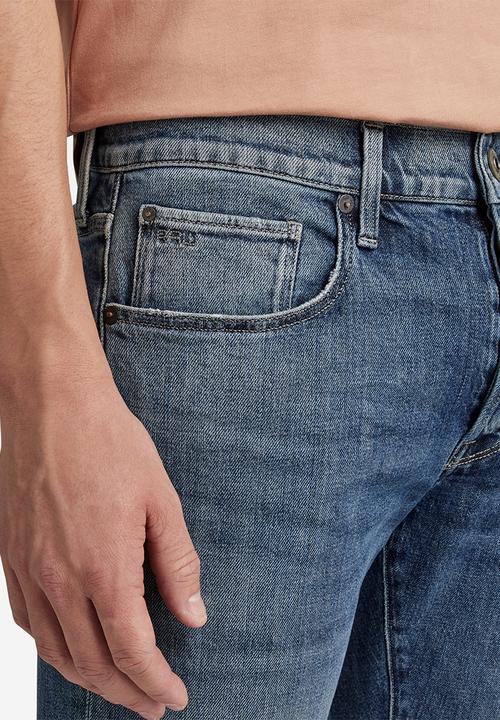 G-STAR - 3301 slim - faded santorini