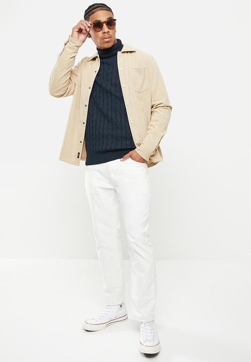 Brave Soul - Overstone knit - navy