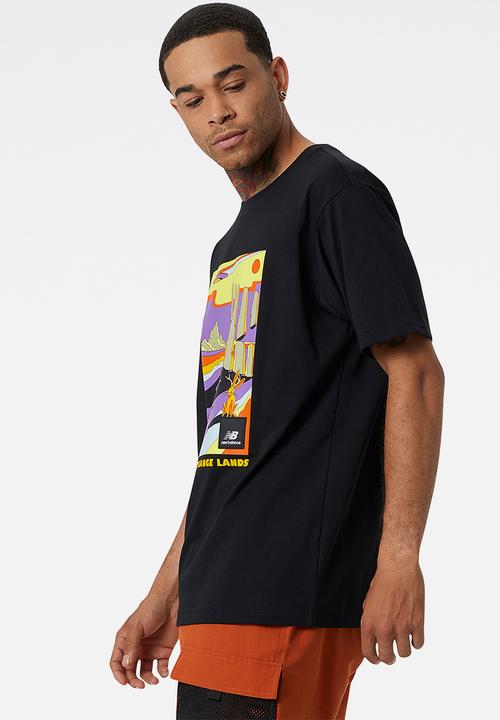 New Balance  - NB All Terrain Graphic T-Shirt - Black