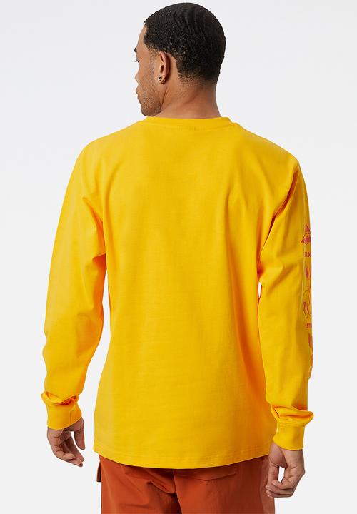 New Balance  - NB All Terrain Long Sleeve Tee- Sunflower