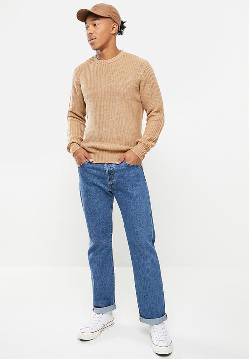 Brave Soul - Binarys knit - beige
