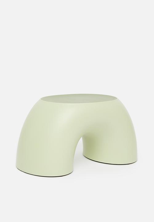 Sixth Floor - Rainbow stool - foam green