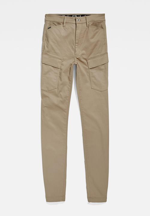G-STAR - Kafey cargo ultra high skinny - tree house