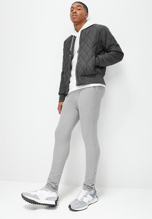 STYLE REPUBLIC - Skinny tapered sweatpant - mid  grey