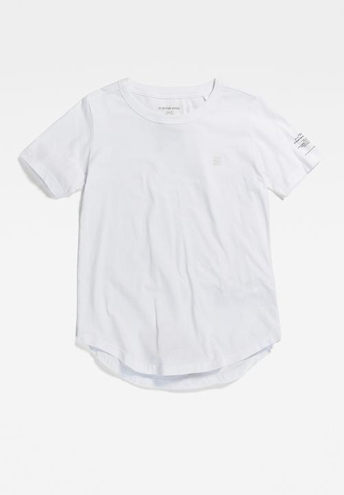G-STAR - Mysid r t optic slim short sleeve c - white
