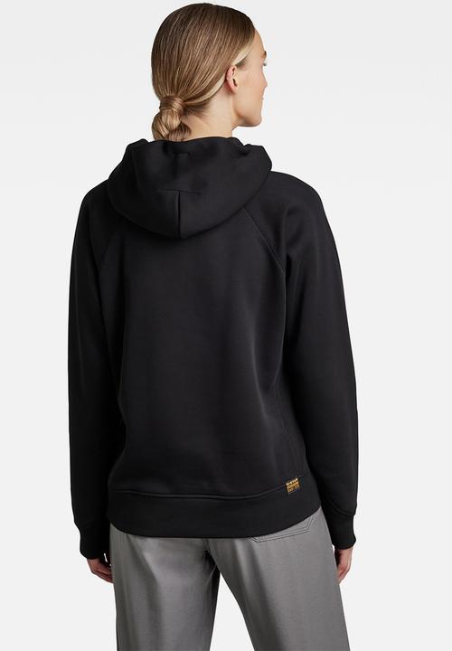 G-STAR - Premium core 2.0 hooded sweater - black
