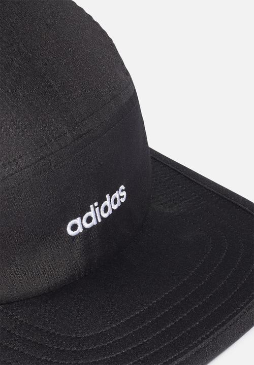 adidas Performance - 5 panel cap - black & white