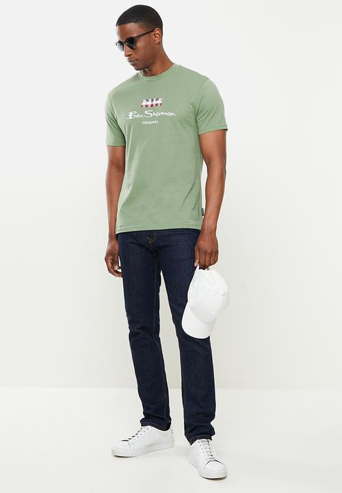 Ben Sherman - Signature short sleeve tee - pale khaki