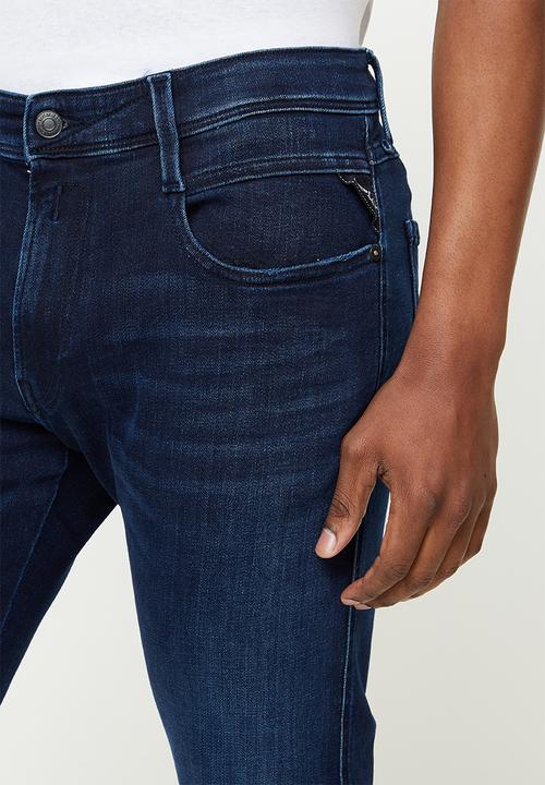 Replay - Slim fit denim jeans - indigo