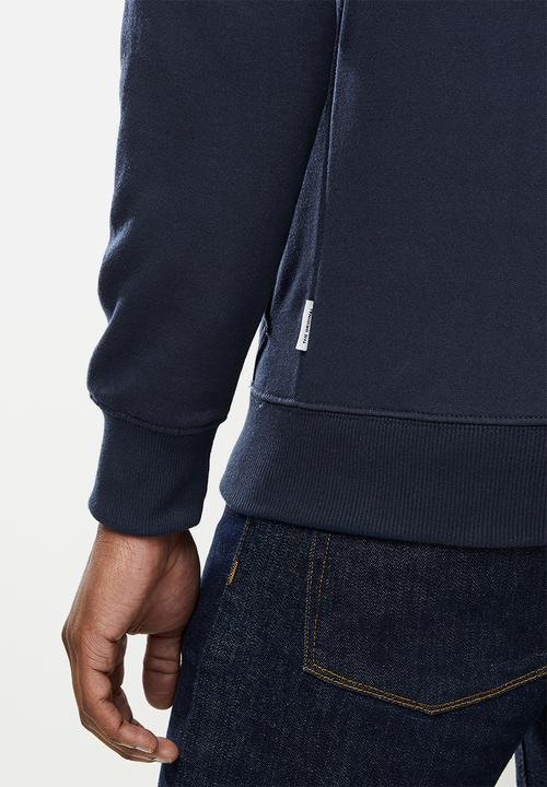 Ben Sherman - Target emb zip thru hoody - navy