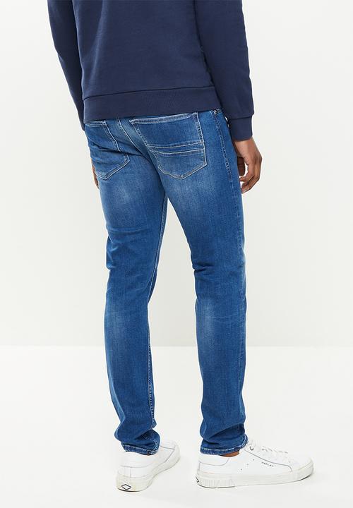 Replay - Titanium skinny jeans - mid blue