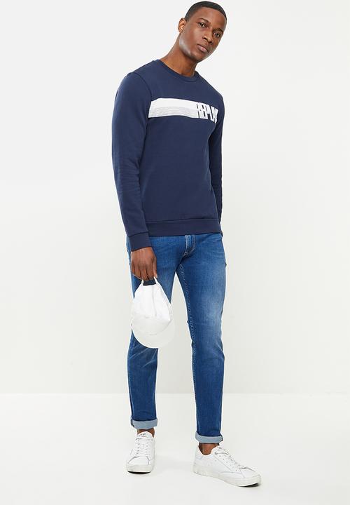 Replay - Titanium skinny jeans - mid blue