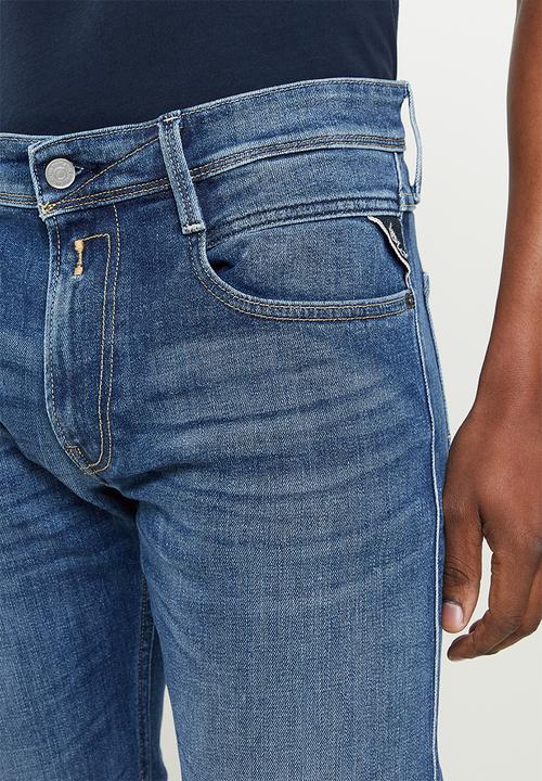 Replay - Slim fit denim jeans - blue